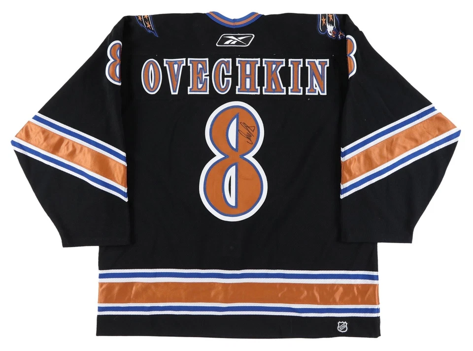 Alexander Ovechkin Signed 2005-06 Captials Game Issued Reebok Jersey (PSA LOA) - Image 1 of 4