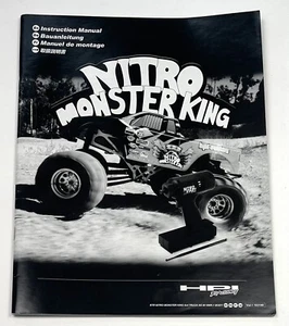 HPI Racing Nitro Monster King RC Car INSTRUCTION MANUAL Booklet Vol.1 103140 - Picture 1 of 2
