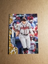 Ender Inciarte 2020 Topps Gold Star #529 Atlanta Braves