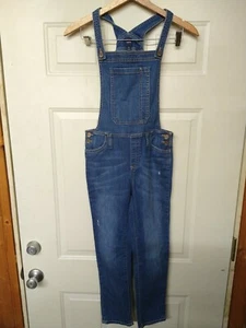 XL Kids Distressed Overalls Jeans Gap - Picture 1 of 6