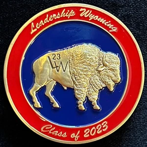 Moneda Desafío Liderazgo Wyoming Clase de 2023 - Imagen 1 de 2