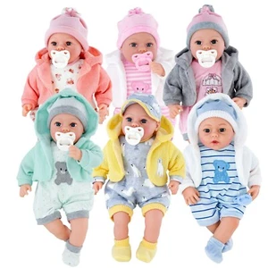 18" Lifelike Large Size Soft Bodied Baby Doll Girls Boys Dolly Toy With Sounds - Picture 1 of 73