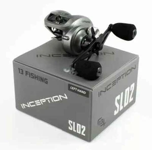 13 FISHING INCEPTION SLD2 INSLD2-8.1LH 8.1:1 LEFT HAND BAITCAST REEL NEW - Picture 1 of 5