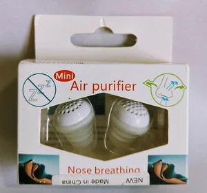 Mini AIR Purifier, Nose Breathing, Snore Stopper / FREE SHIPPING! - Picture 1 of 2
