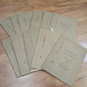 Antique Home Bible Studies New Testament by John Matthews Vols 1-11 - Picture 1 of 9