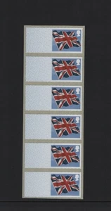 UNION FLAG NDC 2012 LEERSTREIFEN von 6 POST GO SUPERB - SELTEN - Bild 1 von 1