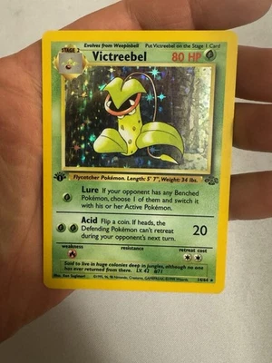 1999 Pokemon - 1st Edition Victreebel Holo Rare - Jungle 14/64 - WOTC - Image 1 of 4
