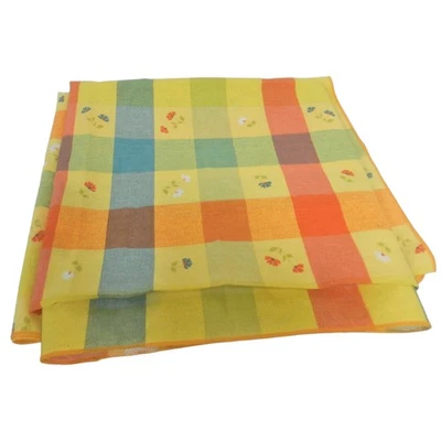 NAPPE CARRE 145X140CM 100% COTON OLIBO ITALY - Photo 1/2