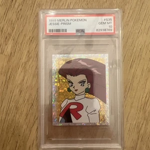 VINTAGE PSA 10 GRADED TCG POKEMON CARD Jessie Prism S35 TEAM ROCKET - Picture 1 of 2