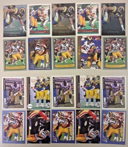 20 Card Lot of D'MARCO FARR NFL Rams A must have for any Collector! FREE S&H! - Foto 1 di 3