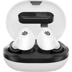 Steelseries 61708 ARCTIS GAMEBUDS WHITE TRUE WIRELESS NOISE CANCELLING - Picture 1 of 1