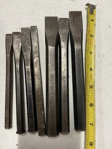 Vintage Lot Of Cold Chisels Craftsman & Proto - Picture 1 of 8