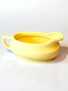 VTG Santa Anita Ware Yellow Gravy Boat – MCM California Pottery - Picture 1 of 6