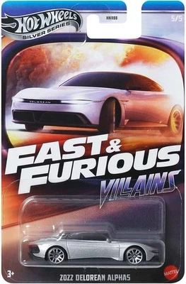 FAST FURIOUS Villains Modello Auto ASTON MARTIN D89 1:64 8cm Hot Wheels JBY38 - Immagine 1 di 2