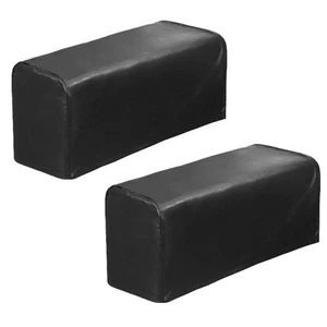 HAPPYLY Juego de 2 Funda Apoyabrazos Sofá Cuero PU Antideslizante Impermeable Muebles - Imagen 1 de 5