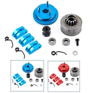 14T Gear Clutch Bell Flywheel Assembly Set D10201 For RC Car 1/8 HSP HPI Buggy - Picture 1 of 10