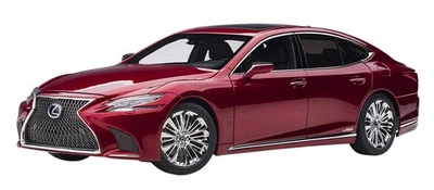 AUTOart 1/18 Lexus LS500h Dark Red Black Interior Finished Model Japan - Image 1 of 4