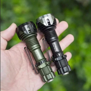 Mini linterna Mankerlight aluminio metal 635 lúmenes 430 metros antorcha AA 14500 EDC - Imagen 1 de 23