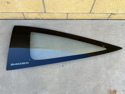 1989-1994 Nissan 240sx S13 Left LH Rear Quarter Window Glass Hatchback Fastback - Image 1 of 4