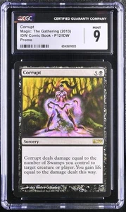 Corrupt #P12/IDW CGC 9 IDW Comic Book 2013 Magic The Gathering Promo Card - Picture 1 of 2