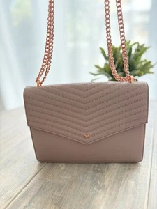Ted Baker Mauve Kalia Bow Envelope Bag - Picture 1 of 4