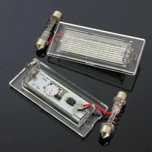 18 LED License Plate Light 2pcs Set LED Lamp For E53 X3 E83 03-09 - Picture 1 of 11