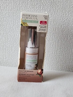 Physicians Formula Organic Wear Sculpting Bronzer W/Jojoba Oil PF11070 Mocha New - Image 1 of 4