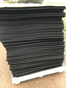 Rubber Flooring Mats Heavy Duty Commercial Floor Tiles 1M X 1M 10mm Gym Matting - Picture 1 of 2