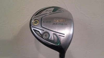 HONMA GOLF BERES E-03 7W Fairway Wood Flex-R 3STAR ARMRQ 8 45 Sem H/C F/S - Imagem 1 de 4