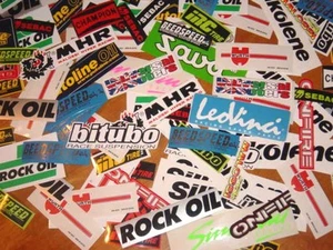 Scooter Trade Stickers - 6 Pack of random Branded Logo Stickers. - Picture 1 of 1