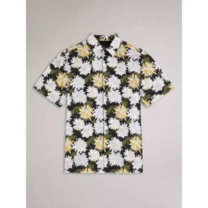 Ted Baker Sallins Hemd Magnolia Blumenmuster Baumwolle Mehrfarbig Gr. 7 (XL) - Bild 1 von 14