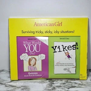 American Girl Library quiz Book set of 2 What Would You Do + Yikes New in box - Bild 1 von 4