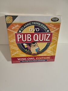  New Sealed Pub Quiz Game By Cheatwell Games DVD Game Wise Owl Edition 2008 | 