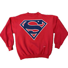 Vintage 1997 Superman DC Comics Crewneck Sweatshirt Tultex Sz Large