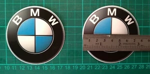 BMW badge vinyl die cut weatherproof stickers - Picture 1 of 2