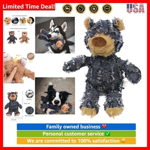 Dog Companion for Heavy Chewers- 2024 New Indestructible Robust Bear Dog Toy,... - Picture 1 of 5