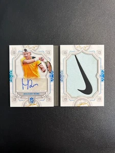 2024 Topps Royalty Tennis Holger Rune Auto Jumbo Relic Book Nike Logo 1/1 BJKU - Bild 1 von 9