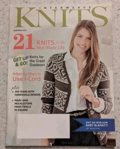 Interweave Strickmagazin Juni '15 Strick für draußen Harrisville Designs I-Cord - Bild 1 von 6
