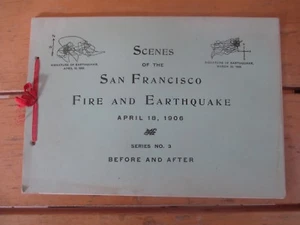 Original Apr. 1906 "Scenes of the San Francisco Fire and Earthquake Series No. 3 - Picture 1 of 12
