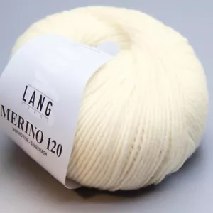 Lang Yarns Merino 120 - 2 - LL 120m / 50g - espesor de aguja 3,5 - 4 - Imagen 1 de 2