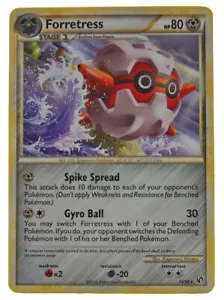 Forretress 13/90 Non Holo Rara HS Undaunted quasi nuova+ con spedizione eBay - Foto 1 di 3