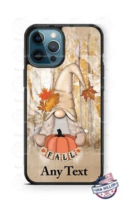 Gnome Otoño Otoño Hojas Fondo Personalizado Teléfono Estuche Cubierta - Lindo Regalo - Imagen 1 de 10