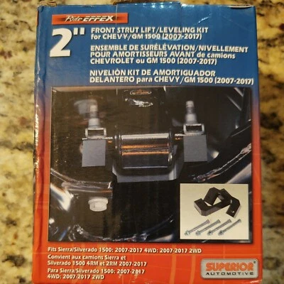 Kit de nivelamento de apoio de suspensão dianteiro Ride Effex 2"" para Chevy GM 1500 - Imagem 1 de 4