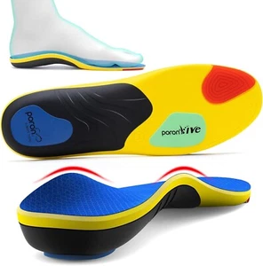 Professional Sport Insoles with Medium Arch Support and Shock Absorption for Pla - Picture 1 of 9