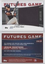 2010 Topps Pro Debut Futures Game Relics /139 Jesus Montero #FGR-JM