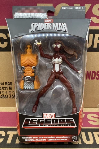 SPIDER-WOMAN Marvel Legends Hobgoblin BAF Series Action Figure Cover