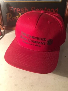 De colección The Carnegie Body Company Trucker Snapback Sombrero Firestone Youngstown Ohio - Imagen 1 de 4