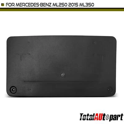 Soporte de matrícula para Mercedes-Benz ML250 2015 ML350 2012-2015 frontal Foto 1 de 4