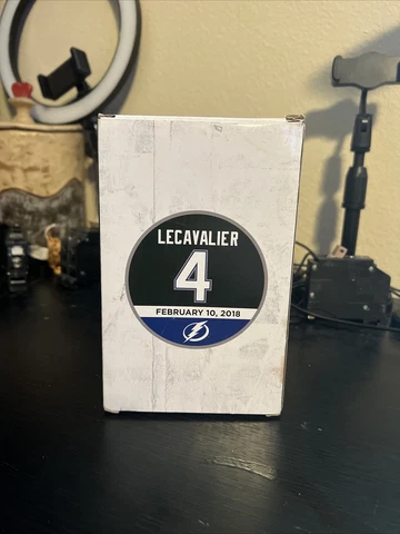 TAMPA BAY LIGHTING VINCENT LECAVALIER HELMET AND JERSEY DEX IMAGING Cover