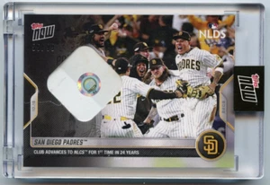 2022 Topps Now San Diego Padres NLDS Game Used Base Relic # /99 - 1090A - Picture 1 of 2